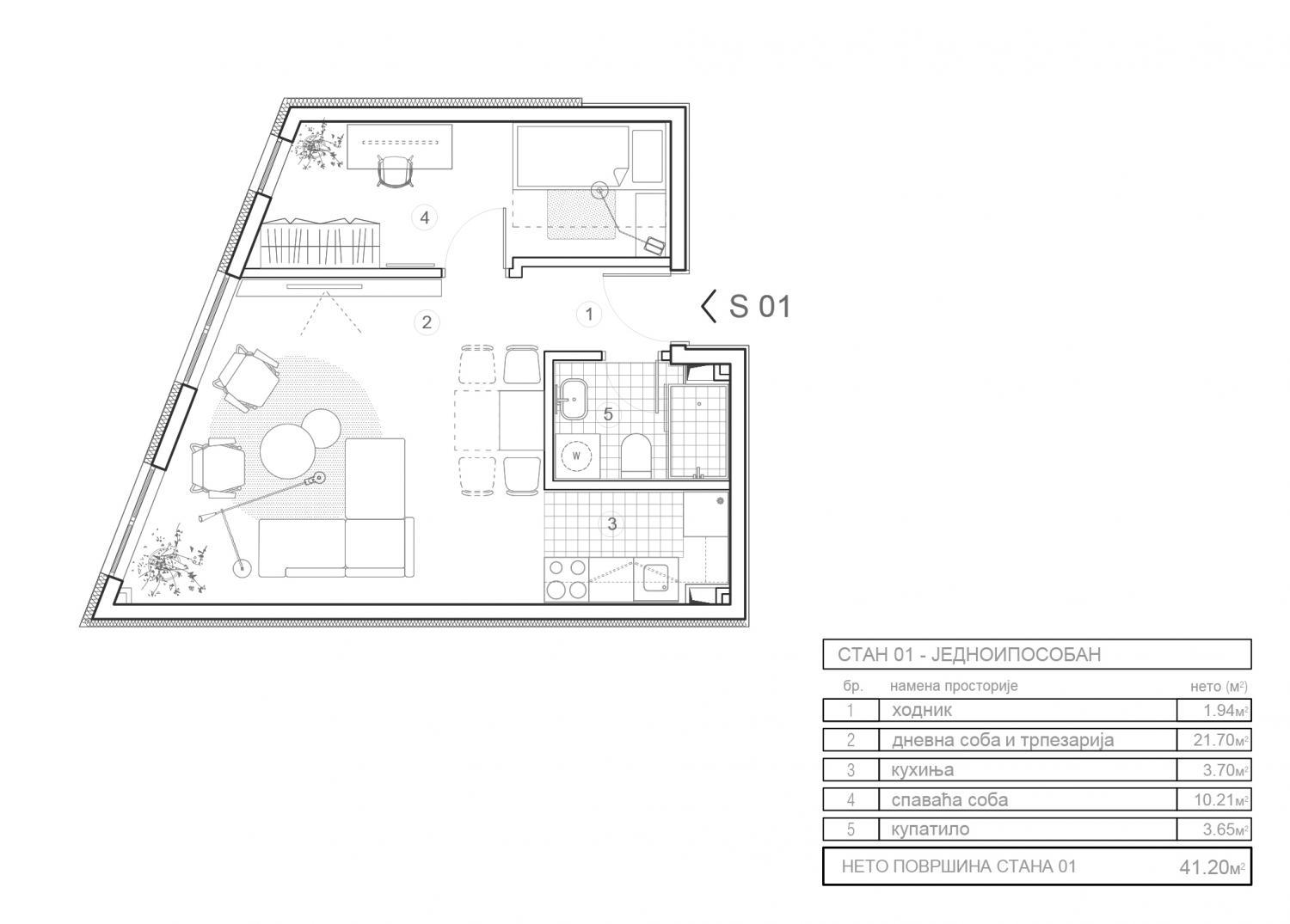 Nodilova 10 - Novogradnja Beograd Banovo Brdo 2