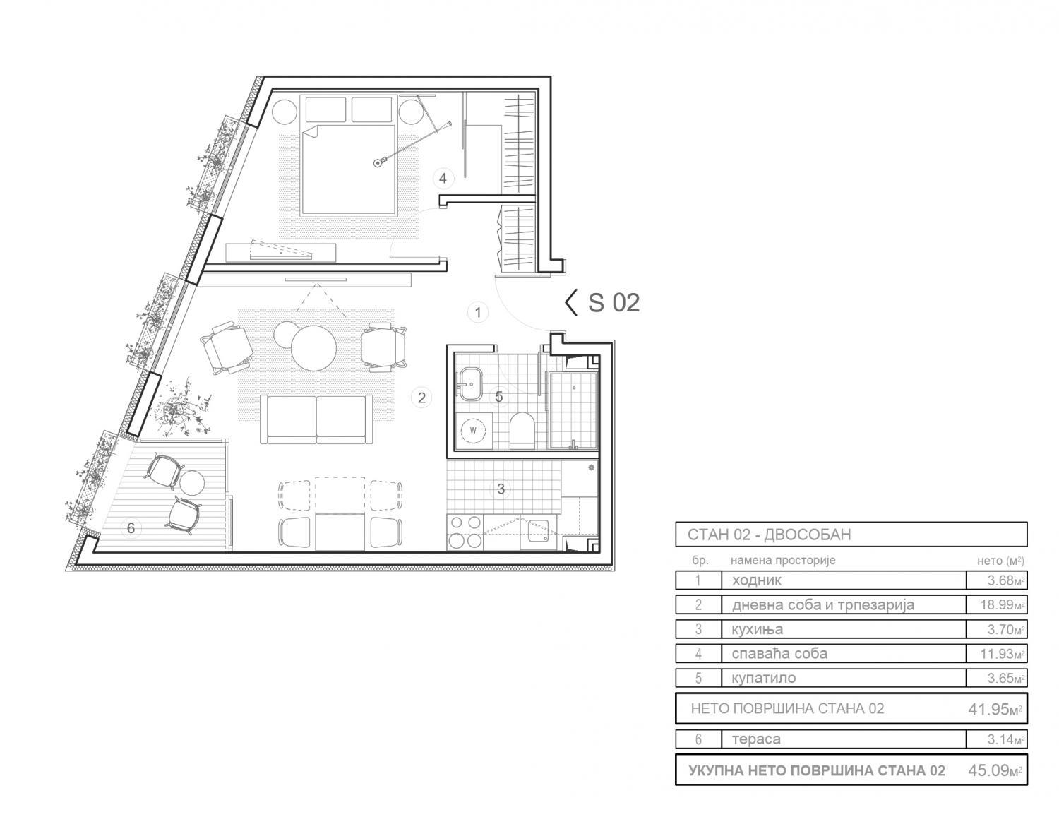 Nodilova 10 - Novogradnja Beograd Banovo Brdo 4