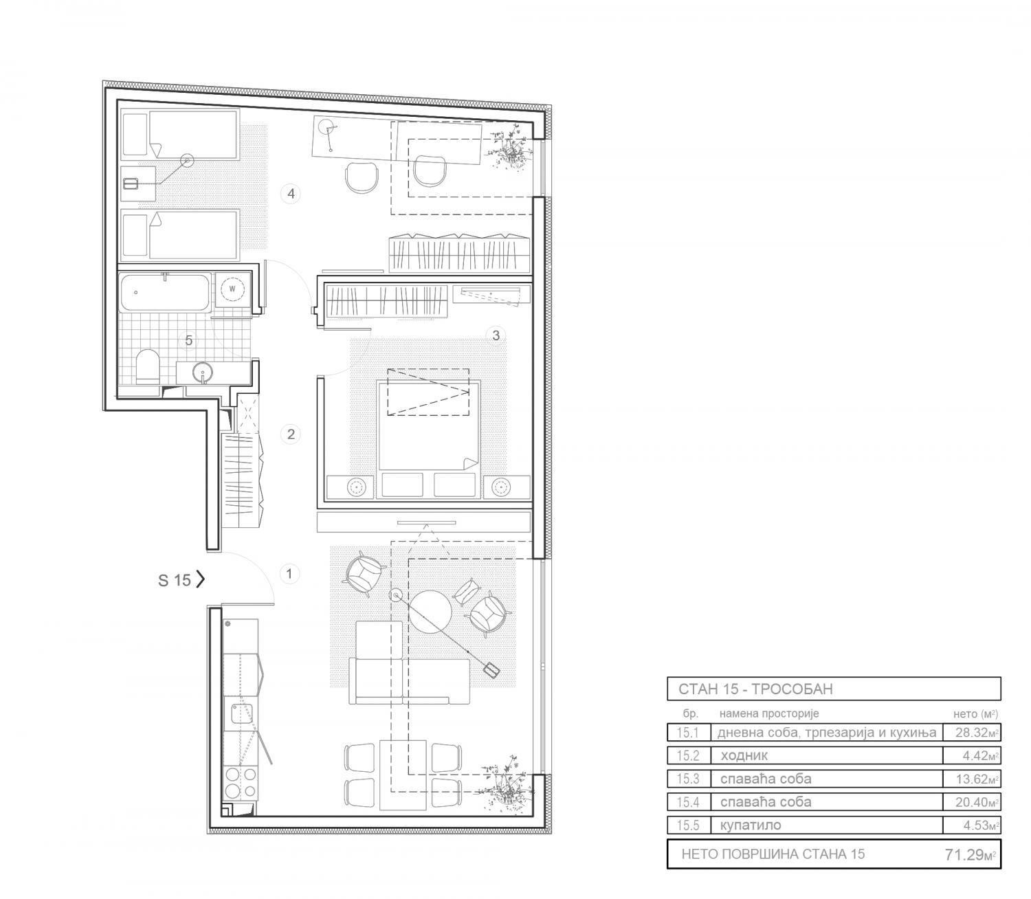 Nodilova 10 - Novogradnja Beograd Banovo Brdo 16