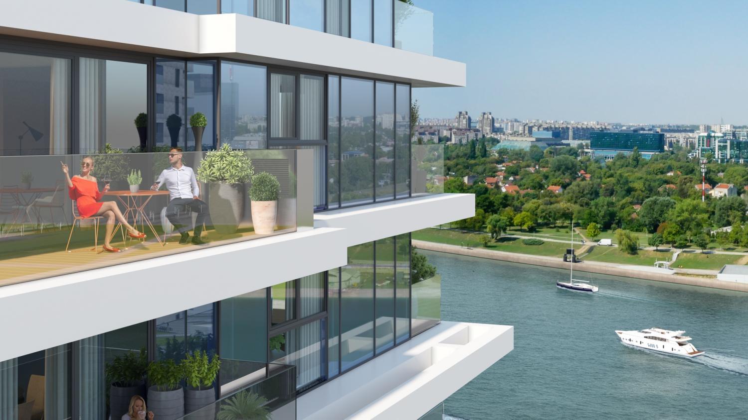 BW TERRACES - Novogradnja Beograd Savski Venac 2