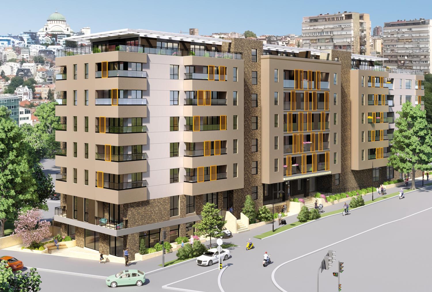 City Residence Vračar - Novogradnja Beograd Vračar