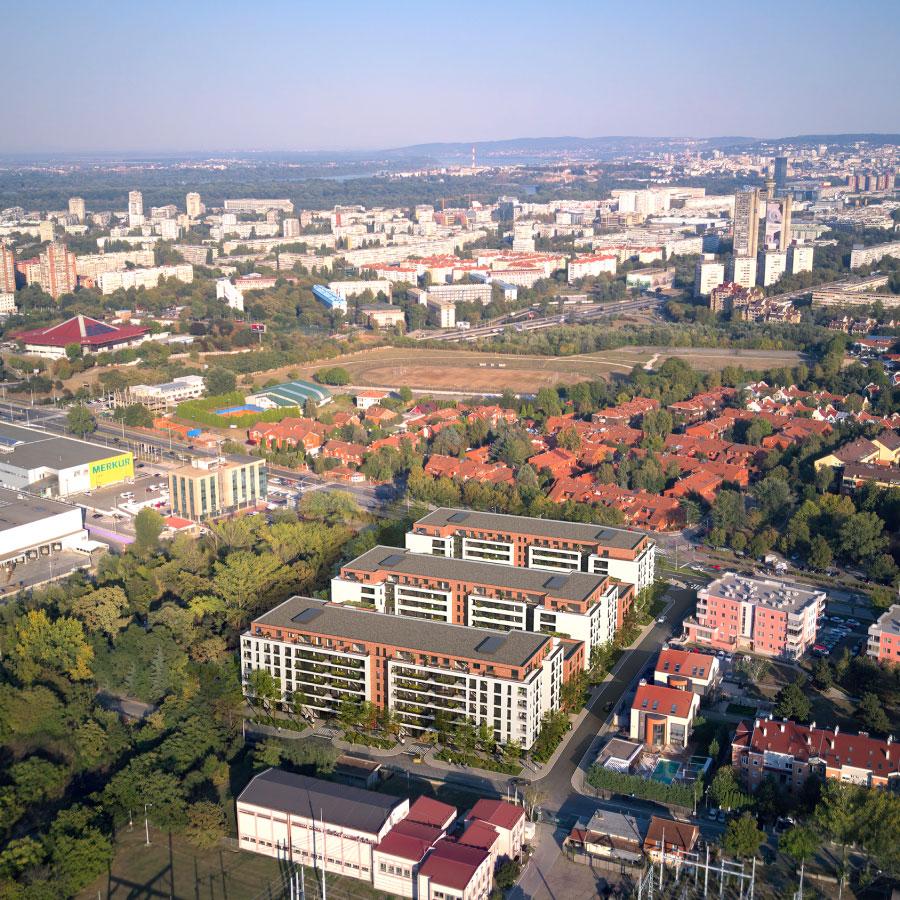 LUX 51 - Novogradnja Novi Beograd, Bežanijska kosa 4