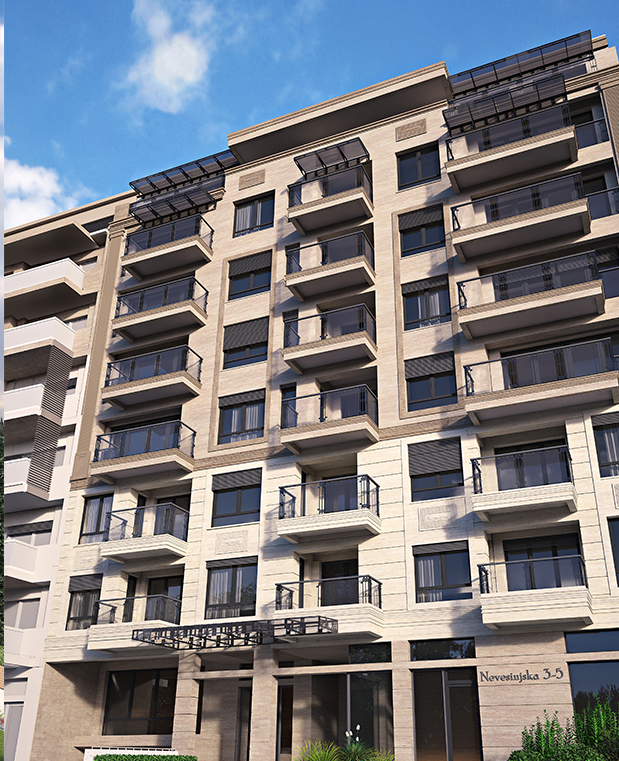 Nevesinjska 3-5 - Novogradnja Vračar side 1