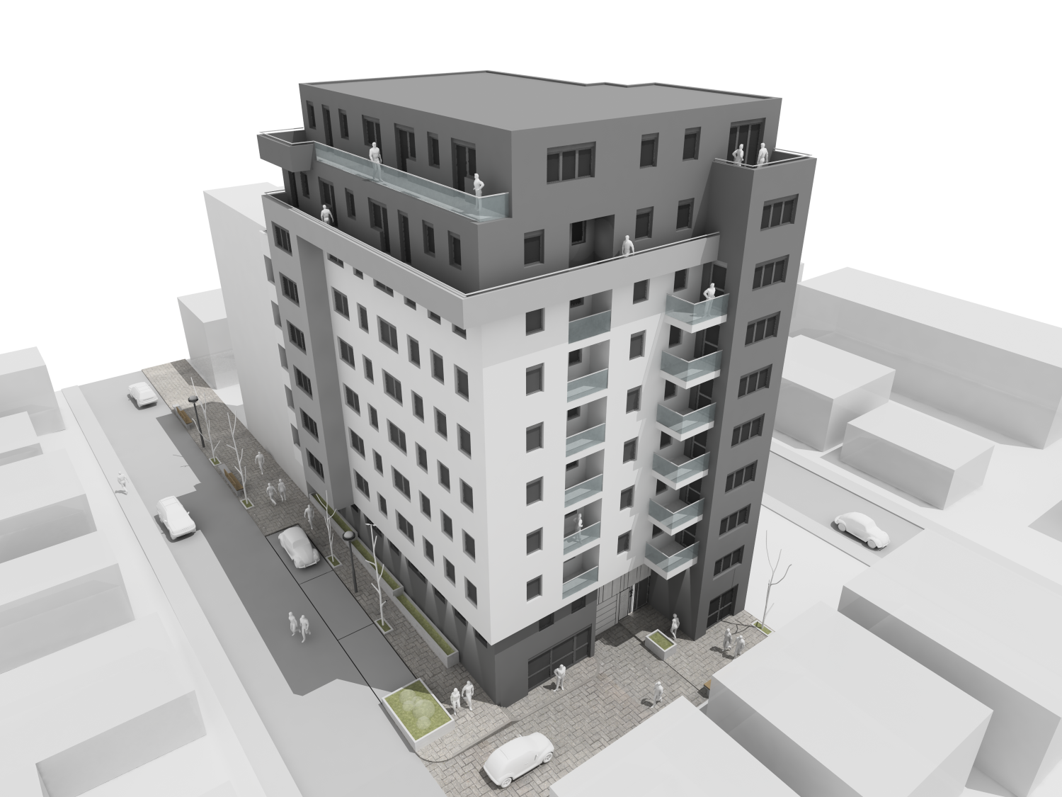 Nikole Čupića 2 - Novogradnja Zvezdara Denkova bašta