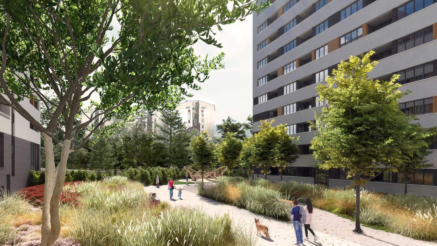 Vrtovi Ceraka  - Novoradnja Beorad Rakovica